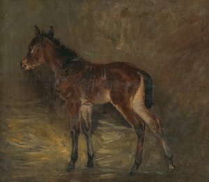 Žriebätko by Laszlo Mednyanszky